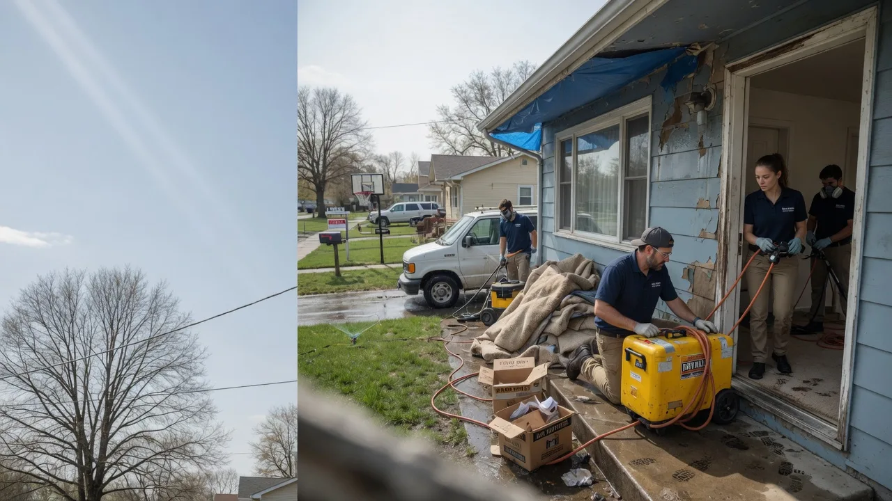 Basement Flood Cleanup in Kingston, MA near me